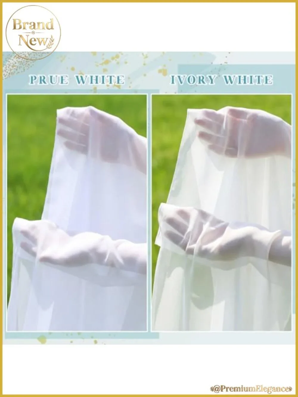 Chiffon Wedding Shawl Wrap 59 Inch Bridal Scarf